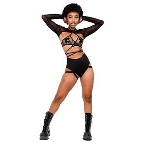 iHeartRaves Harness Booty Shorts